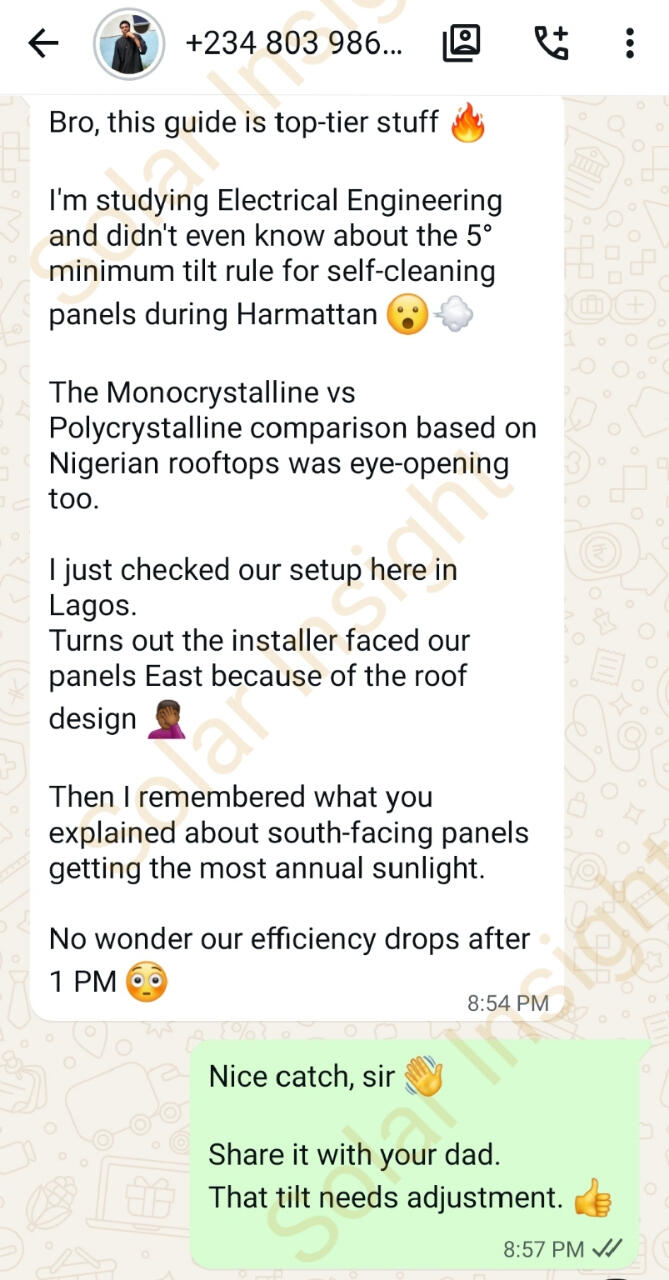 Chinedu M. Student, Lagos